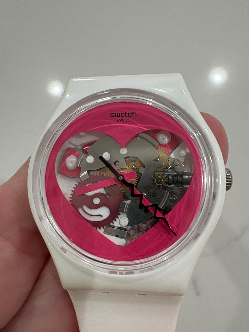Heart Swatch Watch - Picture 2 of 9